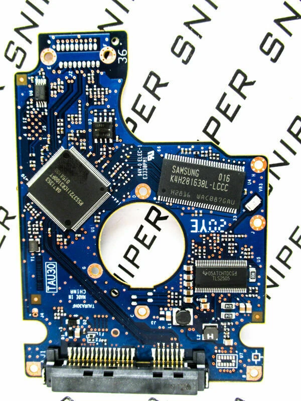 PCB - Hitachi 320GB HTS725032A9A364 SATA 0A78273 Laptop DA3332 HardDrive DA3005A - Image 1 of 4