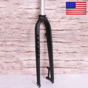 29 inch Rigid Fork Bike Hard Fork MTB Aluminium Alloy 1-1/8" Disc Brake QR 9mm - Picture 1 of 10