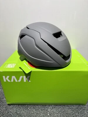 Casco de ciclismo Kask Wasabi gris mate, carretera montaña grava - talla M mediano 52-58 cm Foto 1 de 4