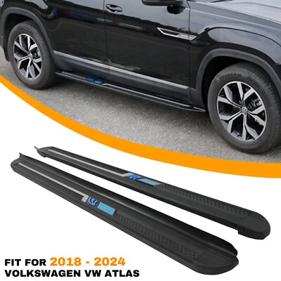 Protector de barra Nerf estriberas para Volkswagen VW Atlas 2018-2024 peldaños laterales Foto 1 de 4