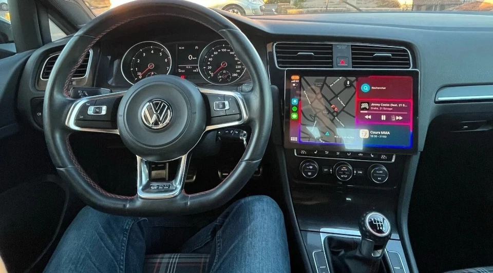 Navigatore Auto Volkswagen Golf 7 7.5 GTI Gtd R Line QLED 2k Android 13 WiFi 5G  - Immagine 1 di 2