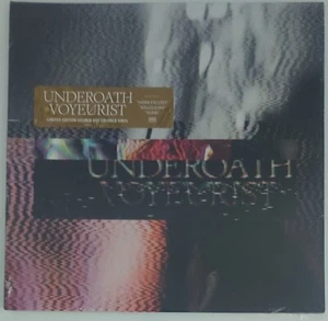 UNDEROATH SEALED LP VOYEURIST GOLDEN AGE GOLD/BLACK VINYL HYPE STICKER 2022 - Foto 1 di 1