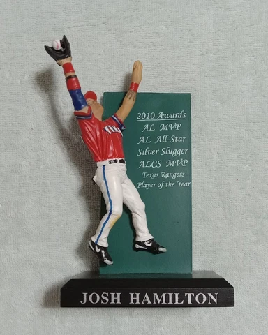 Josh Hamilton #32 Texas Rangers Coca-Cola 2010 MVP Bobblehead Cover