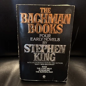 The Bachman Books Four Early Novels First Plume Rage NAL Softcover - Picture 1 of 9
