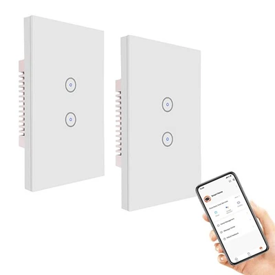 Interruttore da Parete Smart Jinvoo WiFi Wall Touch Light Switch Compatibile con - Imagen 1 de 4