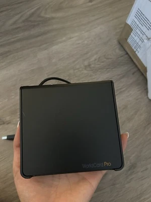 PenPower WorldCard Pro Business Card Scanner Unit & Cord Only WCU02A - Image 1 of 4