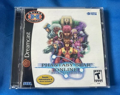 NTSC-US Sega Dreamcast game - Phantasy Star Online - Image 1 of 4