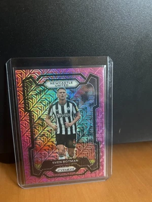 2024-25 Panini Prizm Premier League Sven Botman Pink Mojo Prizm 04/11 #56 - Image 1 of 2