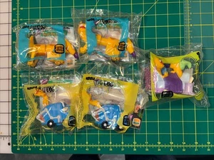 Cat dog Burger King Toys (5) 1999 Vintage Unopened - Picture 1 of 4