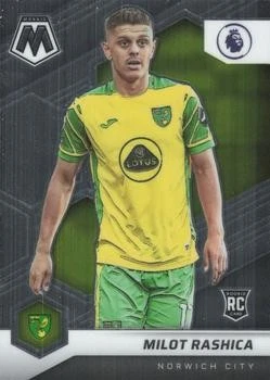 Milot Rashica 2021-22 Mosaic Premier League - RC #98 - Norwich City - Image 1 of 2