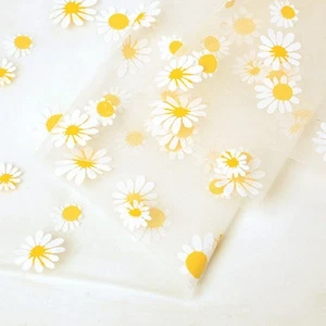 Flower Lace DIY Wedding Dress Flowers Pattern Light Weight Mesh Polyester - Afbeelding 1 van 9