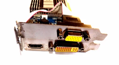 HDMI✔️VGA✔️DVI✔️PCI-E 16x 2.0✔️Video Card✔️NVIDIA✔️GeForce210✔️SFF ✔️SILENT - Image 1 of 4