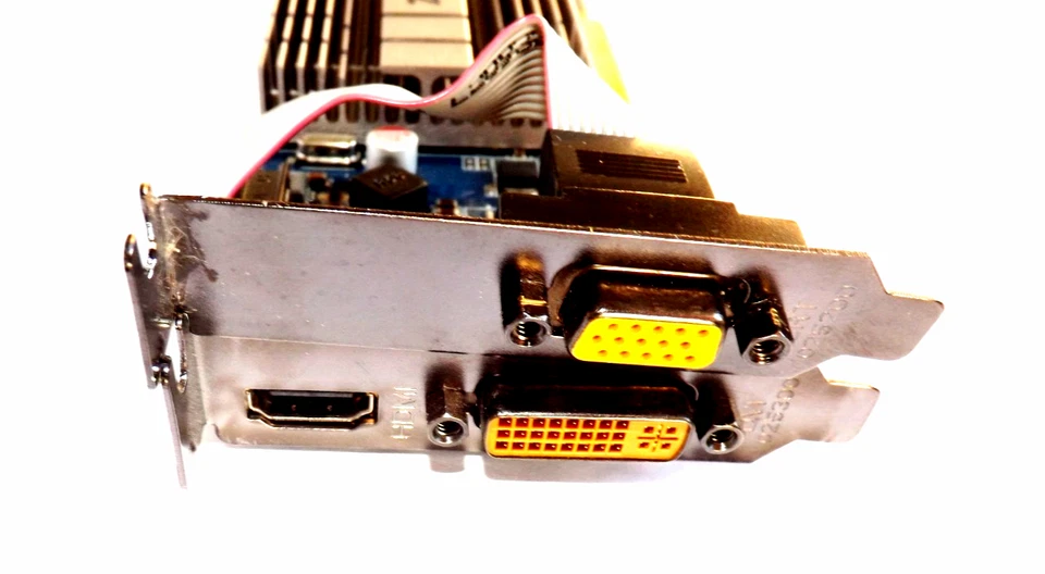 HDMI✔️VGA✔️DVI✔️PCI-E 16x 2.0✔️Video Card✔️NVIDIA✔️GeForce210✔️SFF ✔️SILENT - Image 1 of 4