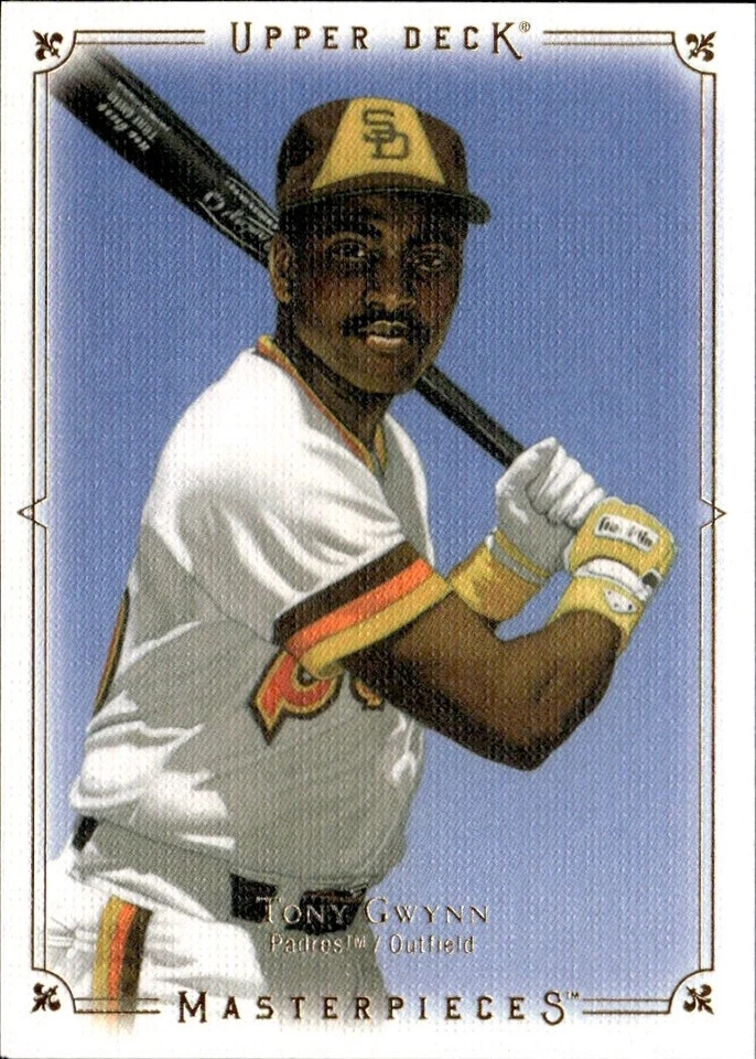 Tony Gwynn 2008 Upper Deck Masterpieces #75 San Diego Padres - Image 1 of 2