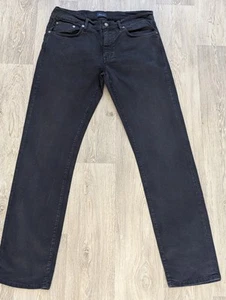 Gant Arley Regular Fit Twill Jeans Navy Blue W34 L34 34L Cotton Chino - Picture 1 of 13