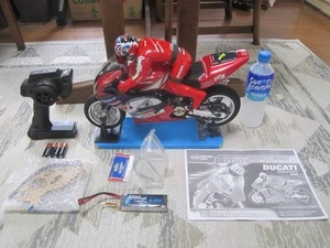 Thunder Tiger DUCATI 2.4G Full Set RC 1/5 Big Motorcycle Fully Functional Japan - Picture 1 of 10