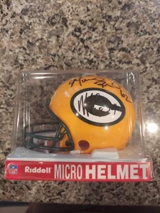 (4) AUTOGRAPHS DONALD DRIVER MORE SIGNED MICRO GREEN BAY PACKERS HELMET NO COA - Picture 1 of 5