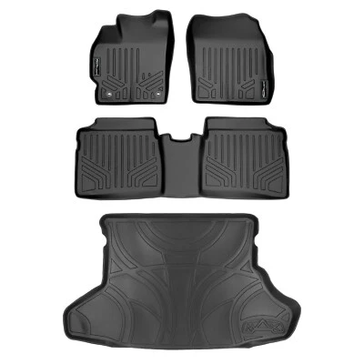 SMARTLINER Custom Fit Floor Mats Cargo Trunk Liner OEM 2012-2015 Toyota Prius Foto 1 de 4