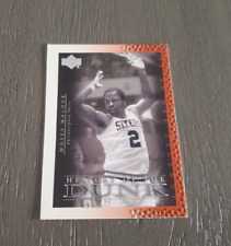 2000 Upper Deck Basketball Moses Malone History of the Dunk Card 59 76ers
