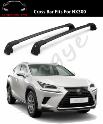 Barra transversal de carga 2 piezas para Lexus NX NX200 NX300h 2015-2021 Foto 1 de 4
