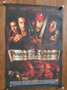 PÓSTER DE LA PELÍCULA PIRATAS DEL CARIBE La maldición de la Perla Negra 27x 38 - Imagen 1 de 3