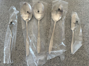 WMF Cromargan new odd pc.set/seafood fork, butter knife, 2 serving spoons/spork