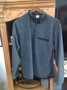 OLD NAVY PERFORMANCE FLEECE LANGARM PULLOVER JACKE XL GRAU/SCHWARZ - Bild 1 von 12