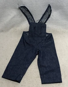 18” Doll Long Denim Overalls - Picture 1 of 8