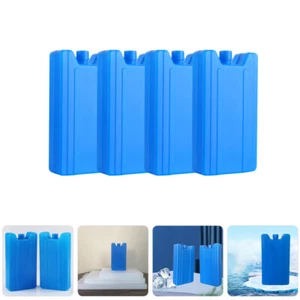  4 Pcs Ice Box Plate Multipurpose Cooling Case Cube Bin for Freezer - Picture 1 of 12