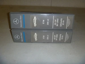 2004-2005 Mercedes Benz CLK320 CLK500 CLK55 AMG Electrical Wiring Diagram Manual - Picture 1 of 1
