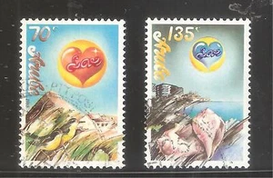 Aruba  Nr  44/45  Gestempeld.      - Imagen 1 de 1