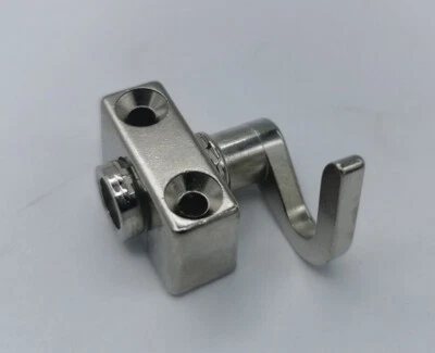 HUWIL Drehstangenschloss Schliesshaken rechts 9616 A/R vernickelt Möbelschloss - Bild 1 von 4