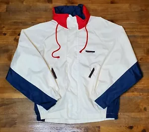 Vintage Nautica Competition Navigation Windbreaker Sailing Jacket Size Medium - Picture 1 of 15