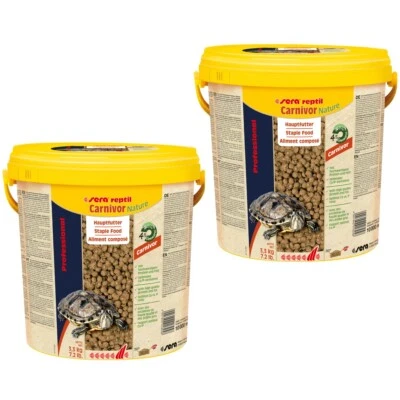 20 Liter sera reptil Professional Carnivor Nature - Schildkröten  2 x 10 Liter - Bild 1 von 2