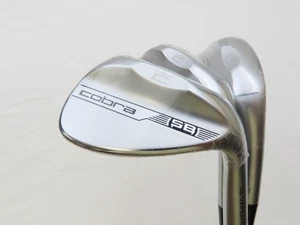 New King Cobra SB Snakebite Chrome Wedge Set 50.08 56.07 60.04 - KBS Stiff Steel - Picture 1 of 6
