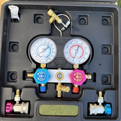 Juego de manómetros pittsburgh ac Foto 1 de 4