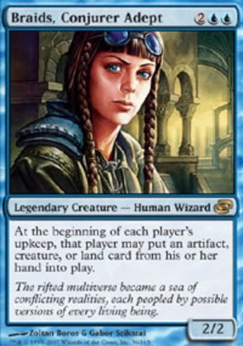 Braids, Conjurer Adept - Planar Chaos #36/165 MTG Magic The Gathering - Image 1 of 1