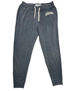 Vintage Y2K Abercrombie Fitch Joggers Mens Small Gray Sweatpants - Picture 1 of 6