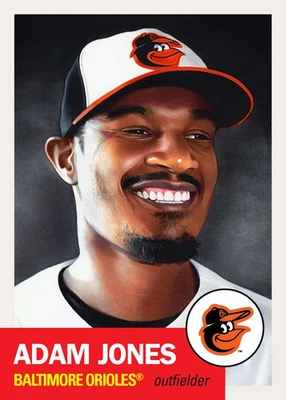 Tarjeta Topps Living Set 2025 876 Adam Jones - ¡Envío de 25 centavos! Foto 1 de 2