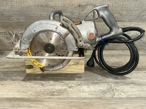 Skill Model 77 Schneckenantrieb 12 Amp 115v 7 1/4" wie besehen gerissener Griff läuft leichtgängig - Bild 1 von 8
