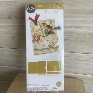 Brenda Walton Sizzix BigZ XL Library Pocket Die Cut 660700 - Picture 1 of 9
