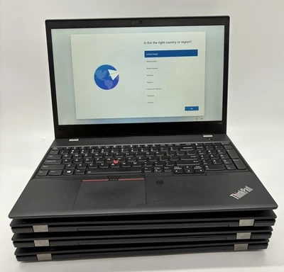 QTY! Lenovo Thinkpad T580 i7-8650U @ 1.90GHz 32GB RAM 512GB NVME W11 Pro - Image 1 of 4