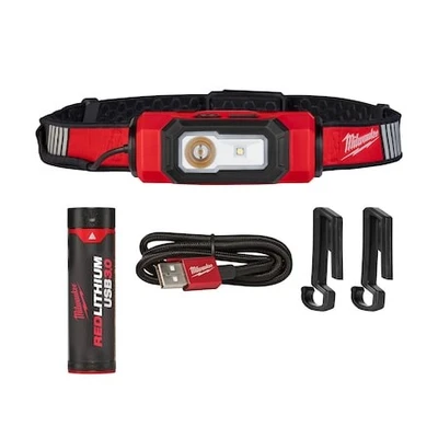 Milwaukee Tool 2116-21 Redlithium USB Beacon Hard Hat Luz de Seguridad (600 Lúmenes) Foto 1 de 4