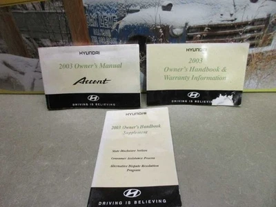 Hyundai Accent 2003 manual del propietario  Foto 1 de 4