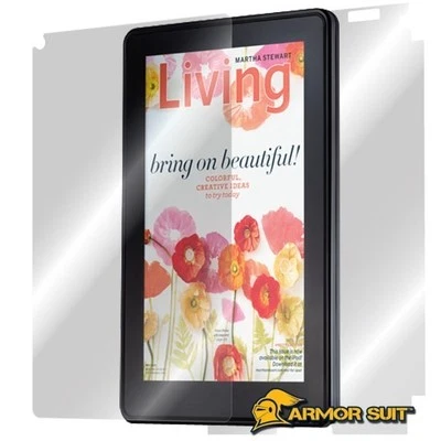 ArmorSuit MilitaryShield Amazon Kindle Fire Screen Protector + Full Body Skin - Image 1 of 4
