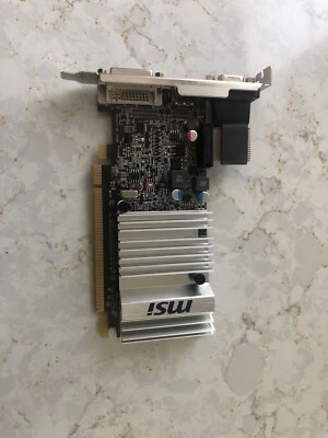 MSI ATI Radeon HD 5450 (R5450MD1GD3H/LP) 1GB DDR3 SDRAM PCI Express x16 Graphics - Image 1 of 3