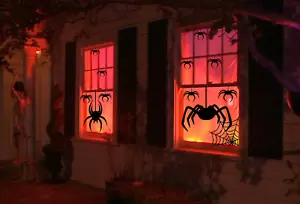 Halloween Fenster Aufkleber Dekoration Wand Grusel Aufkleber Party Grafik Dekoration - Bild 1 von 7