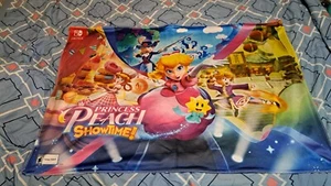 Princess Peach Showtime Nintendo GameStop Fabric Promo Banner Good Condition - Picture 1 of 1