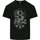 T-shirt en coton homme Biker Skull Rider moto moto moto