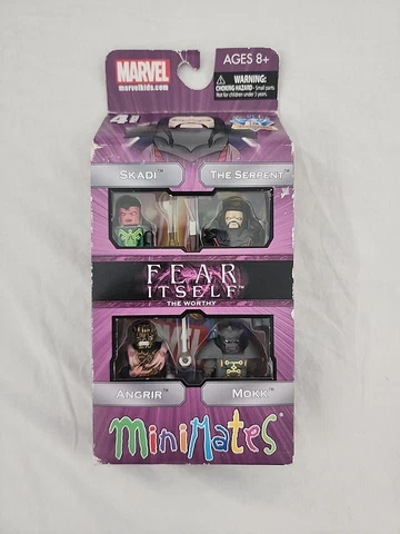 NIB Minimates Marvel Fear Itself the Worthy 4-Pack 2012 Cover